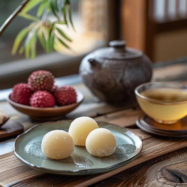 Kubota Mochi - Lychee Flavor 200g (Japan)