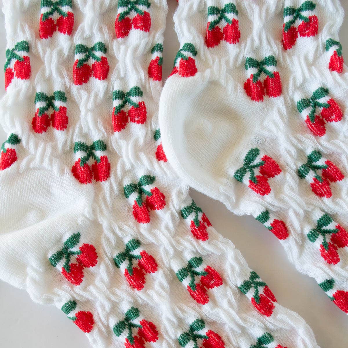 Women's Vintage Cherry Socks