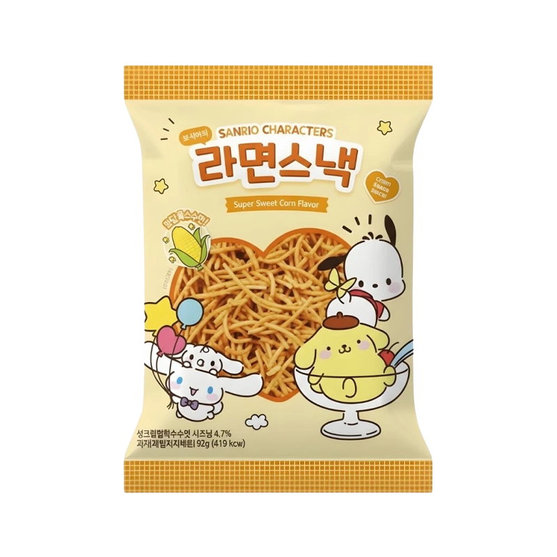 Sanrio Noodle Snack - Sweet Corn 90g (Korea)