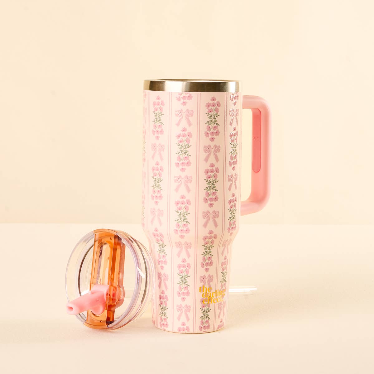 40 oz Lifestyle Flip Straw Tumbler–Oh So Fancy Pink