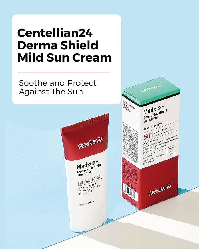 Centellian24 Madeca Derma Shield Mild Sun Cream (50mL) SPF 50+/PA++++