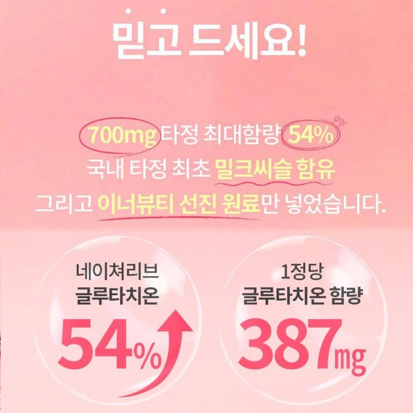 Korean Glutathione Collagen with Milk Thistle