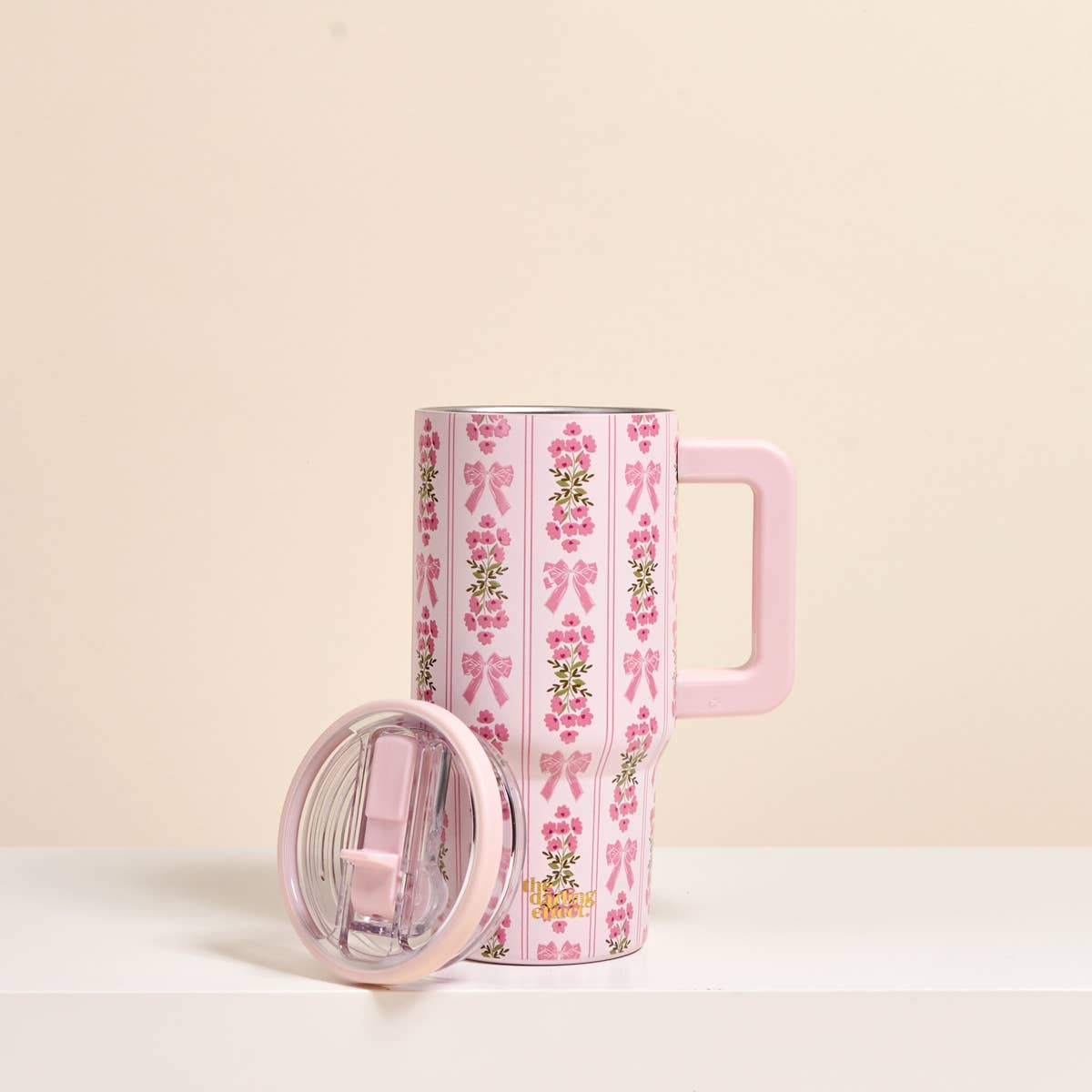 20 oz Lifestyle Flip Straw Tumbler–Oh So Fancy Pink
