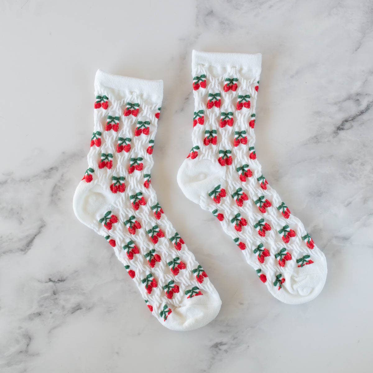 Women's Vintage Cherry Socks