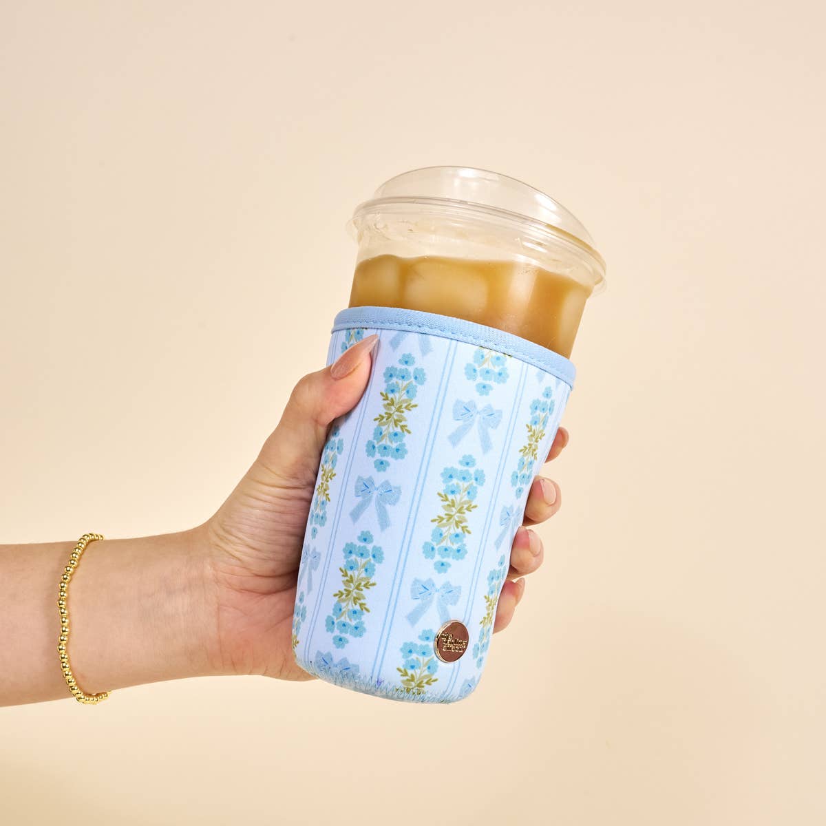 Oh So Fancy Blue Sip Savvy Sleeve