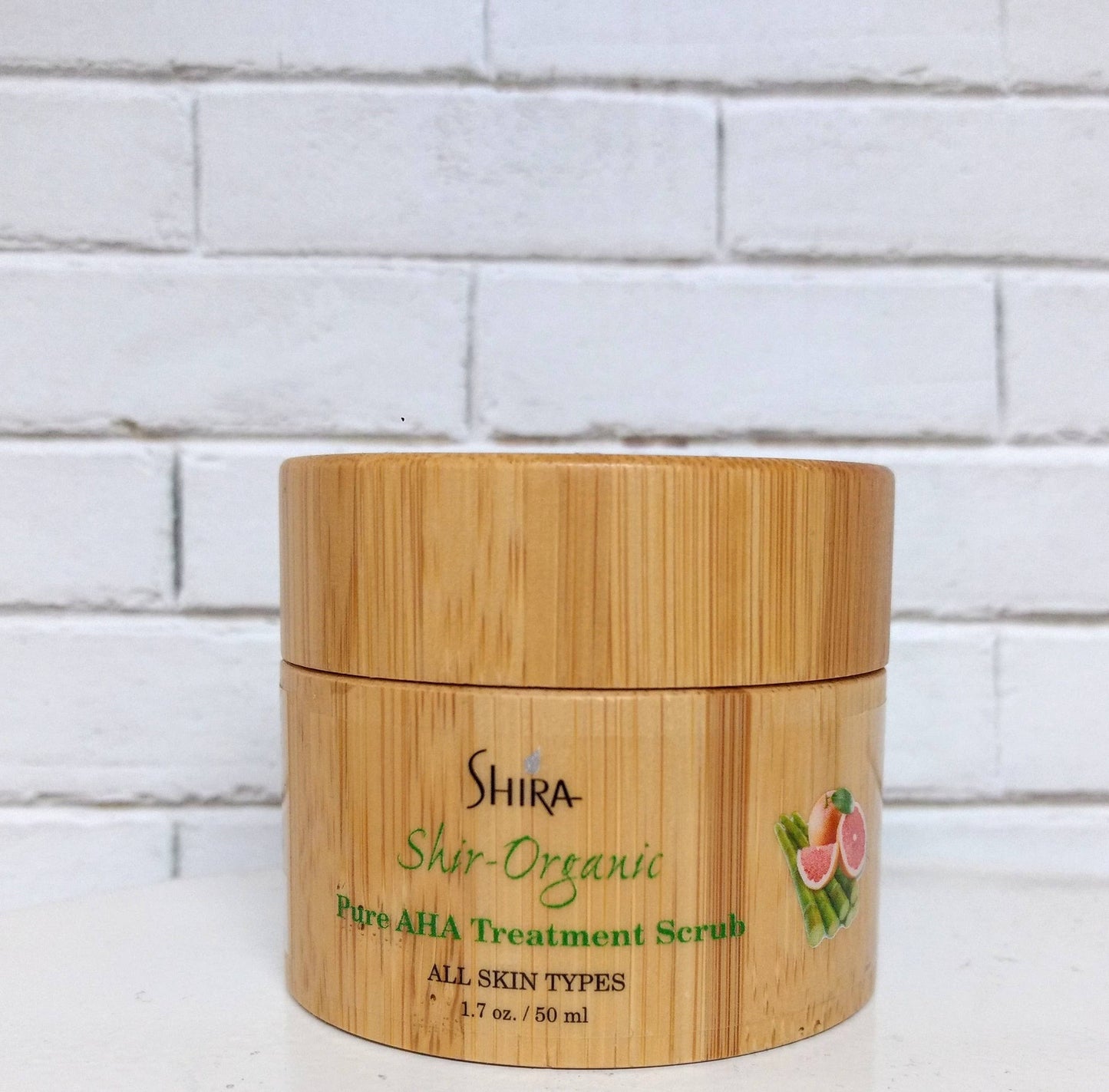 Shir-Organic AHA Treatment Scrub Exfoliating Smooth Skin