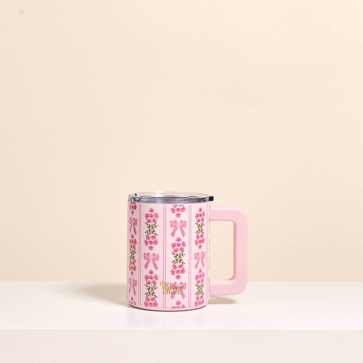14 oz Insulated Mug–Oh So Fancy Pink
