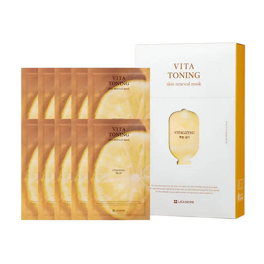 Leaders Vita Toning Skin Renewal Mask (10 Sheets)